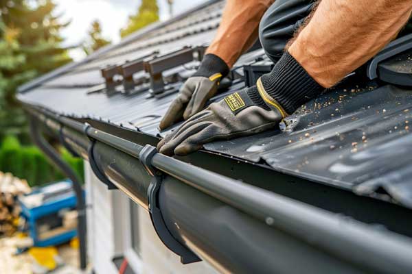 Fidalgo Island gutter replacement